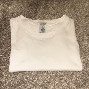 Athleta Off-White Crewneck Pullover